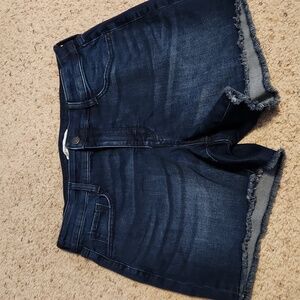 Nine West Dark Blue Women's Jean Shorts Sz 8